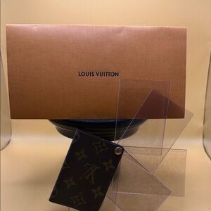Louis Vuitton Brown Monogram card holder